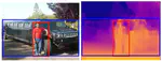 Adding the Third Dimension to Spatial Relation Detection in 2D  Images